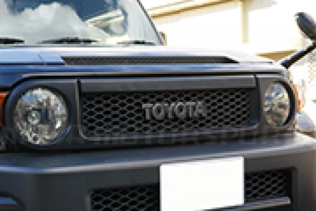 FJクルーザーTOYOTAエンブレムカスタムシート