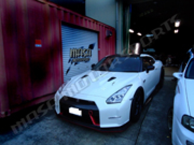 NISMO GTR35ルーフ/フェンダーアーチ左右/Aピラー施工