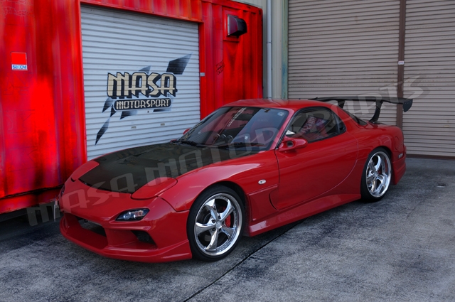 RX-7 FD3Sカット済みカーボンシート