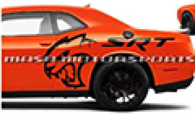 ダッヂチャレンジャーヘルキャットSRTリアフェンダーカスタムシート